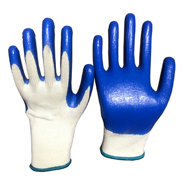 Good Quality Nitrile Smooth Coated Glove