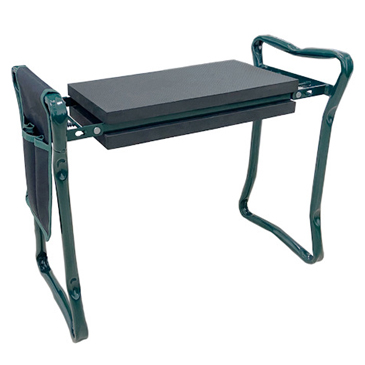 Foldable Garden Stool With Tool Pouches