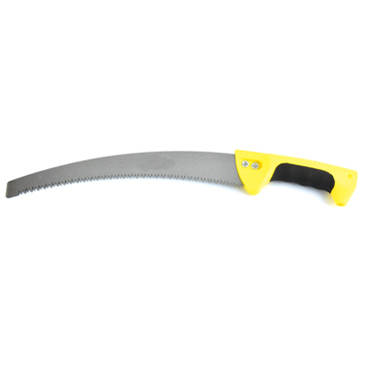 Curved pruning saw