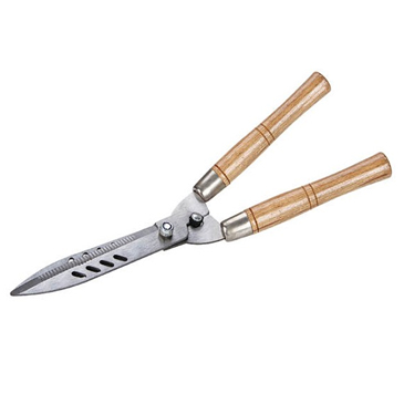 G02408 Hedge Shears With Wooden Handle