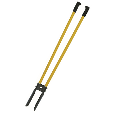 Heavy Duty Post Hole Digger Steel Handle