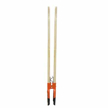 57 inch post hole digger with wood handle