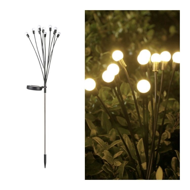 Solar Firefly Ground Plug Lamp