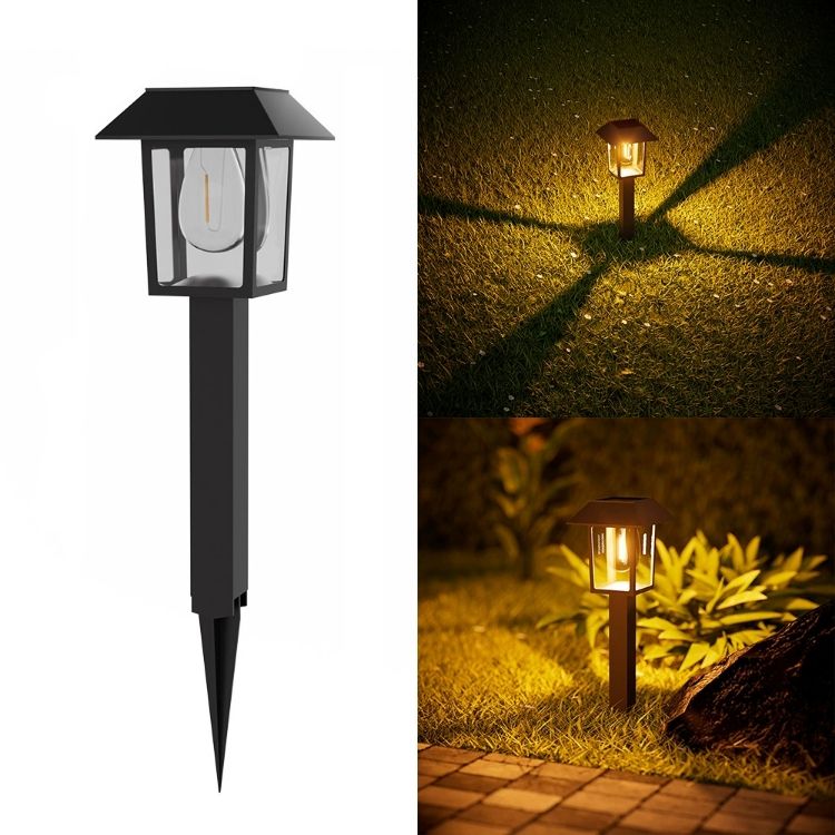 Solar Square Tungsten Wire Ground Plug Lamp