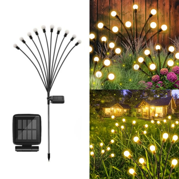 Solar Firefly Garden Light