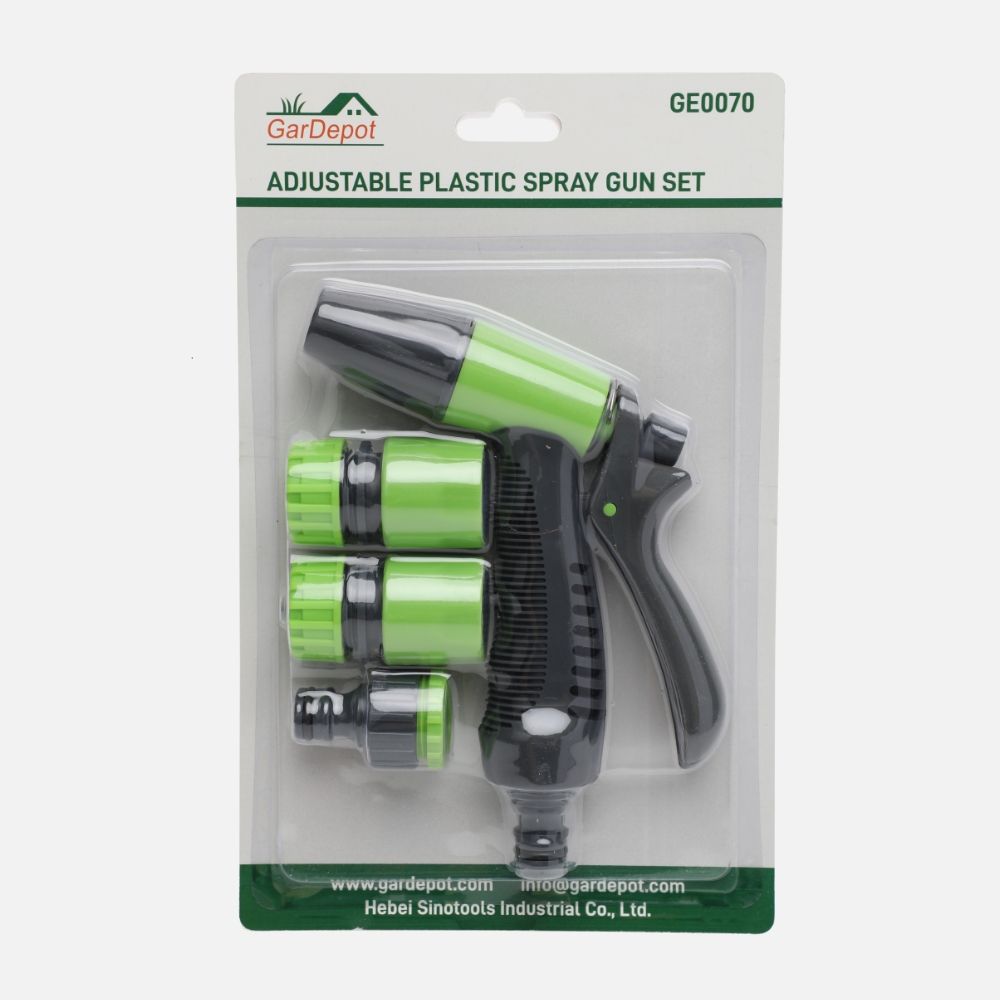 Adjustable Plastic Spray Gun Set